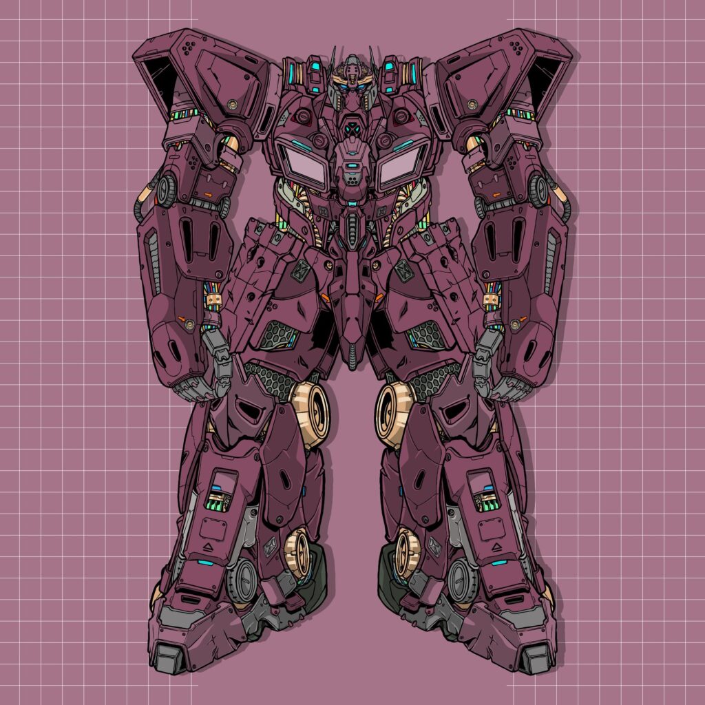 cybernetic punk augmented human