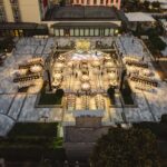 luxury event suite view