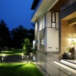 modern home tomato garden