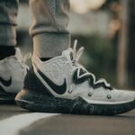 nike fisher hat on person