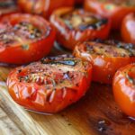 roasted tomatoes cooking