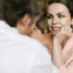 woman understanding a word